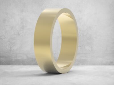 3D модель • обручка • «Гладь Світанку Wide» • Артикул: OB-031