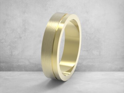 3D модель • обручка • «Лінія Спокою» • Артикул: OB-047