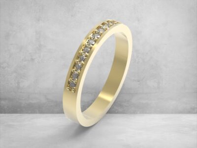 3D модель • обручка • “Stella Line” • Артикул: OB-046