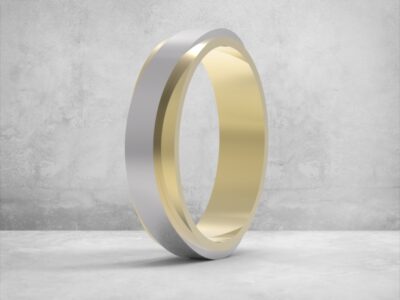 3D модель • обручка • «МоноЛінія» • Артикул: OB-015