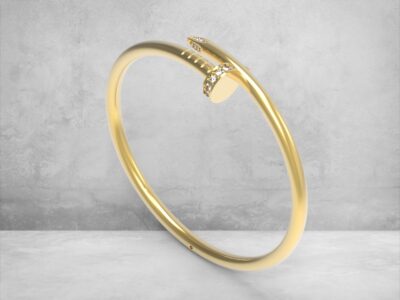 3D модель • Браслет «Дотик безкінечності» • Артикул: BR-005