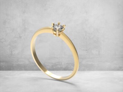 3D модель • кільце • «Кристал чистоти» • Артикул: PN-053