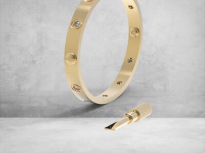 3D модель • Браслет «Вічна Прихильність» • Артикул: BR-003