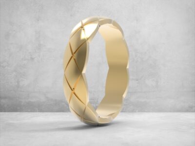 3D модель • обручка • «Коса Грація» • Артикул: OB-004