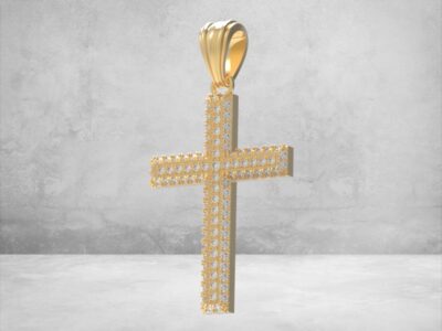 3D модель • Хрест • “Кришталева Гармонія” • Артикул: XR-005