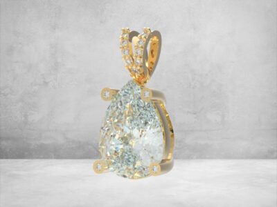 3D модель • Кулон «Сліза Елегантності» • Артикул: PN-003