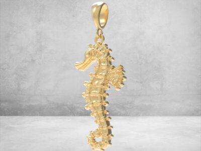 3D модель • Кулон «Морський Коник» • Артикул: PN-001