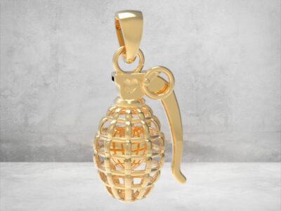 3D модель • Кулон «Граната Кохання» • Артикул: PN-008