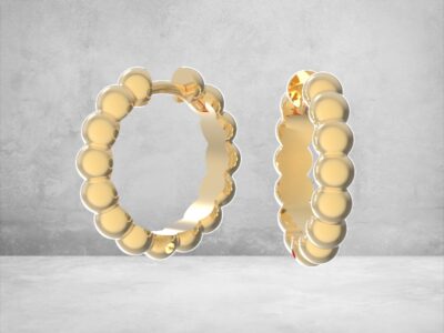 3D модель • сережки • «Pearl Line» • Артикул: SR-054